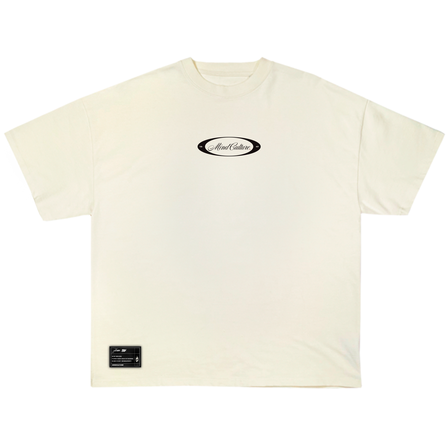 MIND CULTURE "ACHIEVE ALL THAT YOUR MIND BUILDS" OFF WHITE